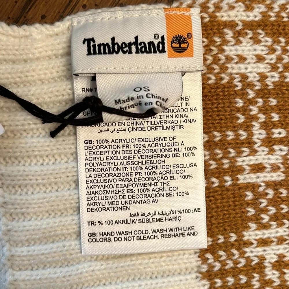 Timberland brown white